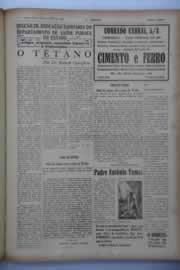 Página do jornal O Nordeste de julho de 1941