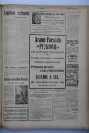 Página do jornal O Nordeste de julho de 1941