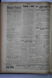 Página do jornal O Nordeste de agosto de 1941