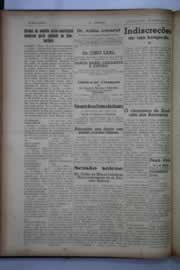 Página do jornal O Nordeste de agosto de 1941