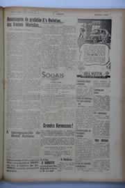 Página do jornal O Nordeste de agosto de 1941