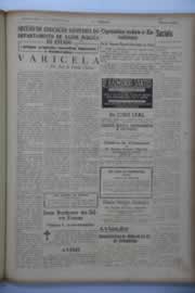 Página do jornal O Nordeste de agosto de 1941