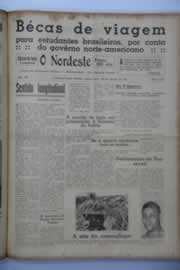Página do jornal O Nordeste de agosto de 1941