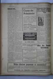 Página do jornal O Nordeste de agosto de 1941