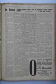 Página do jornal O Nordeste de agosto de 1941