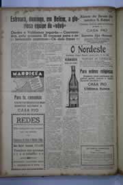 Página do jornal O Nordeste de setembro de 1941