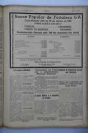 Página do jornal O Nordeste de setembro de 1941