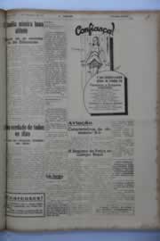 Página do jornal O Nordeste de setembro de 1941