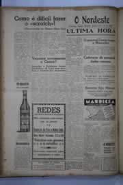 Página do jornal O Nordeste de setembro de 1941