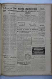 Página do jornal O Nordeste de setembro de 1941