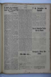 Página do jornal O Nordeste de setembro de 1941