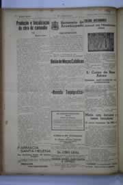 Página do jornal O Nordeste de setembro de 1941