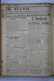 Página do jornal O Nordeste de setembro de 1941