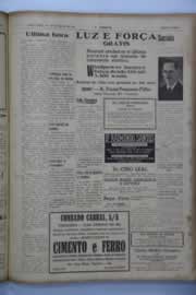Página do jornal O Nordeste de setembro de 1941
