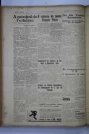 Página do jornal O Nordeste de setembro de 1941