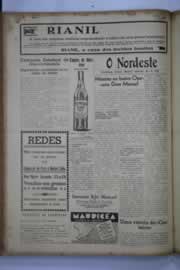 Página do jornal O Nordeste de setembro de 1941