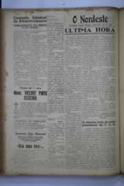 Página do jornal O Nordeste de setembro de 1941