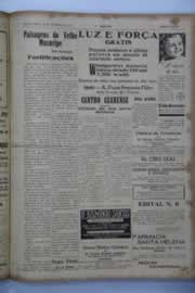 Página do jornal O Nordeste de setembro de 1941