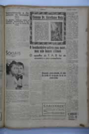Página do jornal O Nordeste de setembro de 1941