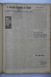Página do jornal O Nordeste de setembro de 1941