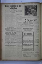 Página do jornal O Nordeste de setembro de 1941