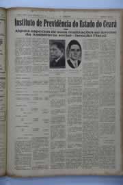 Página do jornal O Nordeste de setembro de 1941