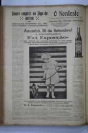 Página do jornal O Nordeste de setembro de 1941