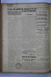 Página do jornal O Nordeste de setembro de 1941
