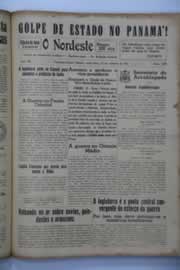 Página do jornal O Nordeste de outubro de 1941