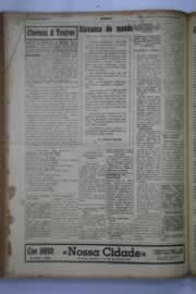 Página do jornal O Nordeste de outubro de 1941