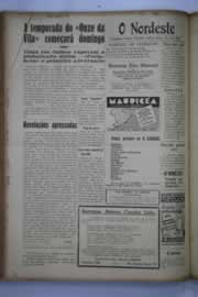 Página do jornal O Nordeste de outubro de 1941