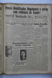 Página do jornal O Nordeste de outubro de 1941