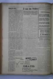 Página do jornal O Nordeste de outubro de 1941