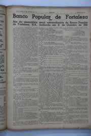 Página do jornal O Nordeste de outubro de 1941