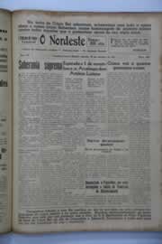 Página do jornal O Nordeste de outubro de 1941