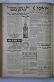 Página do jornal O Nordeste de outubro de 1941