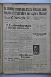 Página do jornal O Nordeste de dezembro de 1941