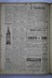 Página do jornal O Nordeste de dezembro de 1941