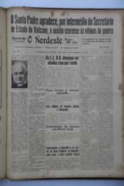 Página do jornal O Nordeste de dezembro de 1941