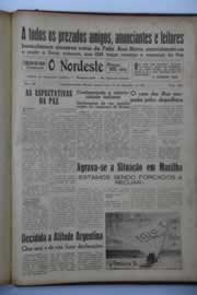 Página do jornal O Nordeste de dezembro de 1941