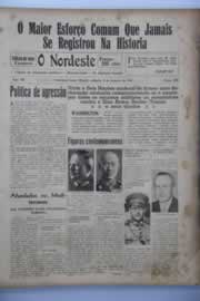 Página do jornal O Nordeste de janeiro de 1942