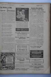 Página do jornal O Nordeste de janeiro de 1942