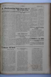 Página do jornal O Nordeste de janeiro de 1942