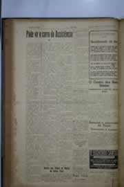 Página do jornal O Nordeste de janeiro de 1942