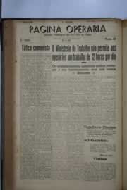 Página do jornal O Nordeste de janeiro de 1942