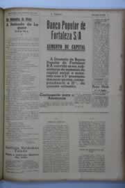 Página do jornal O Nordeste de fevereiro de 1942