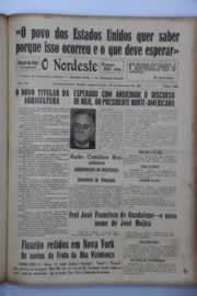 Página do jornal O Nordeste de fevereiro de 1942