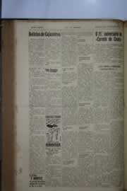 Página do jornal O Nordeste de março de 1942