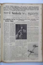 Página do jornal O Nordeste de março de 1942