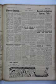 Página do jornal O Nordeste de março de 1942